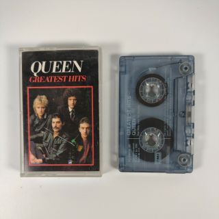 Queen Greatest Hits Cassette Tape 1981 Vintage Case