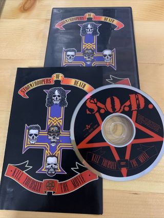 S.  O.  D.  Kill Yourself The Movie Dvd W/insert Rare Oop Metal Rock Movie Vintage