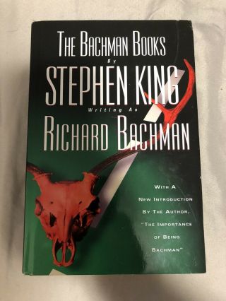 Stephen King The Bachman Books Rare Hardback 1996 Rage
