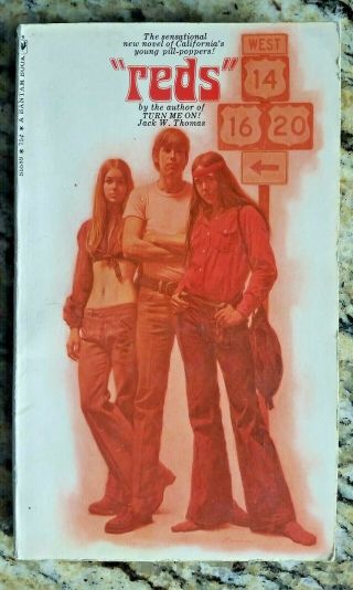 Reds By Jack W.  Thomas - 1970 Paperback - Vintage Rare