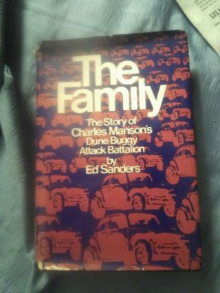 The Family By Ed Sanders First Edition Includes The Process Charles Manson Rare