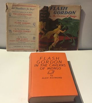 Flash Gordon In The Caverns Of Mongo - Alex Raymond - 1936 - 1st Edition In Dj Excl