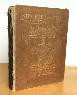 Arthur Rackham Siegfried & Twilight Of The Gods 1911 Wagner Illustrations Art