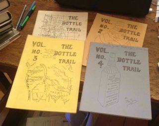 The Bottle Trail Issues 1 - 4 Rare Collector 