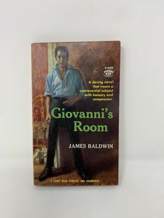 Giovanni’s Room James Baldwin Signet Book First Printing 1959