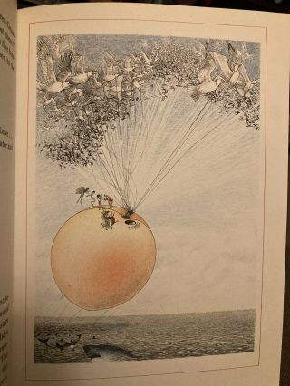 James And The Giant Peach 1961 First Edition,  First Printing