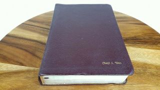 Kjv Study Bible,  Zondervan Pub,  Top Grain Leather,  2002