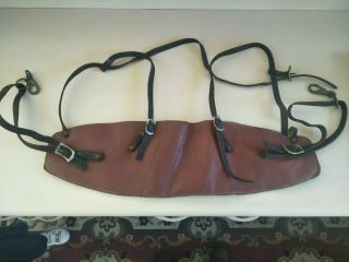 Vintage Game Fishing Harness,  Leather,  All Complete And Functioning.