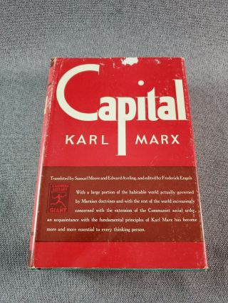 Capital (das Kapital) / Karl Marx / Modern Library Edition