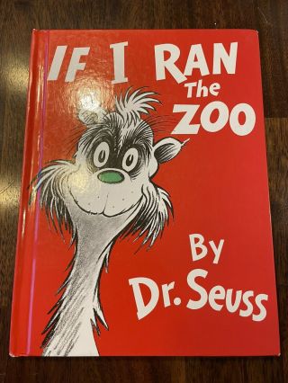 Dr Seuss Book If I Ran