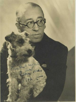Vintage Portrait Photograph Signed By Actor Gordon Harker
