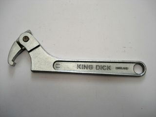 Vintage King Dick C Hook Wrench Large.