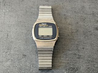 Rare Vintage Ingersoll Monaco Alarm Chronograph Digital Watch Spares Repair