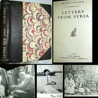 1942 Letters From Syria Freya Stark 1st Edition War Middle East Egypt Arab Trave