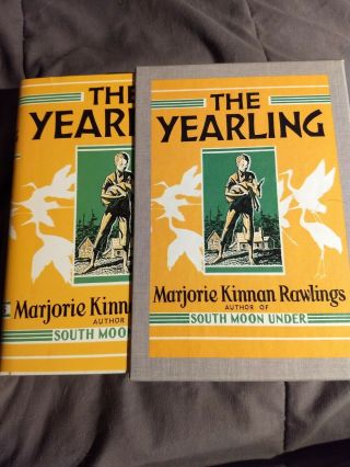 The Yearling By Marjorie Rawlings Facsimile Of First Edition Fel