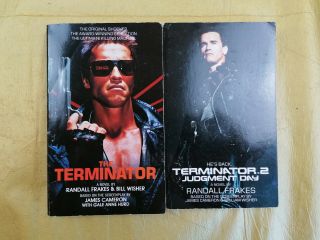 Randall Frakes - The Terminator & Terminator 2 - Vintage Paperback