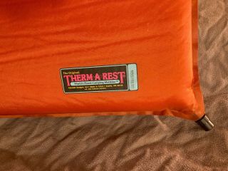 Thermarest Inflatable Camping Mattress - Vintage