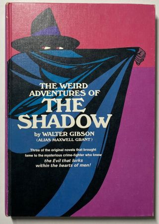 Weird Adventures Of The Shadow 1966 Hardcover By Walter Gibson Aka Maxwell Grant