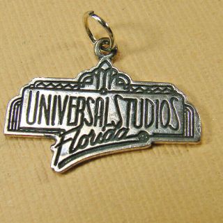 Vintage Sterling Silver Universal Studios Florida Charm