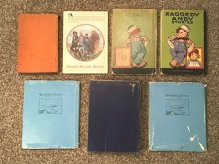 7 Vintage Children’s Books Wizard of Oz Raggedy Ann & Andy & Alice in Wonderland 3