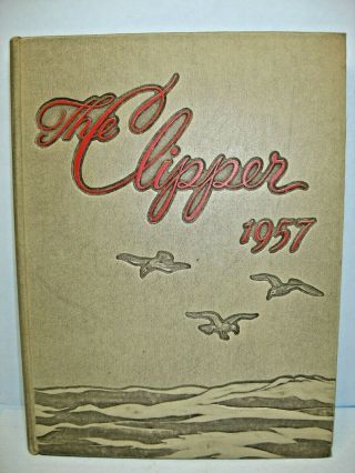 1957 Clipper,  London High School,  London,  Connecticut Yearbook