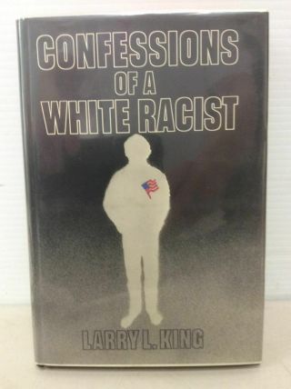 1971 Signed First Edition Confessions Of A White Racist Larry King Whorehouse