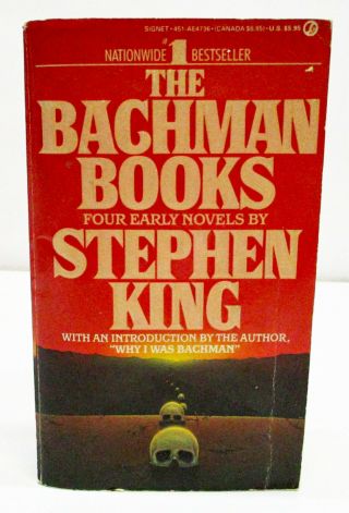The Bachman Books By Stephen King Paperback - 1st Signet Printing