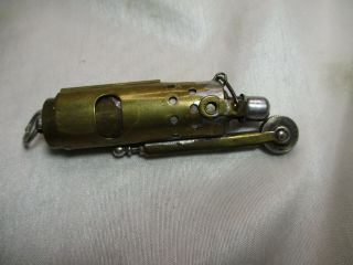 Vintage Brass Trench Style Pocket Lighter