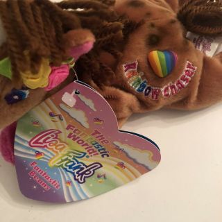 Vintage Lisa Frank Fantastic Beans Rainbow Chaser with tag 3