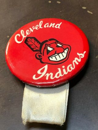 Vintage Cleveland Indians Pin Button 1940 
