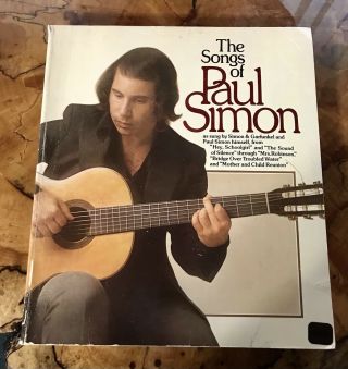 The Songs Of Paul Simon Book 1972 Vintage Sheet Music Song Book Alfred Knopf