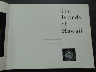 THE ISLANDS OF HAWAII Photography by ANSEL ADAMS 3