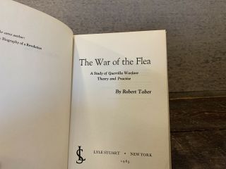 The War of the Flea by Robert Taber: Guerrilla Warfare in Theory & Practice 1965 2