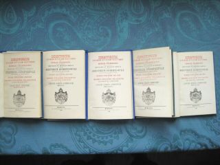 5 BÄnde Aus Wittelsbacher Besitz Directorium Breviarium Missale Romanum 1886