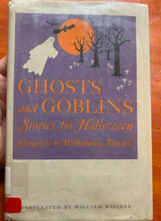 Vintage 1965 Edition Of Ghost & Goblins: Stories For Halloween Hallowe 