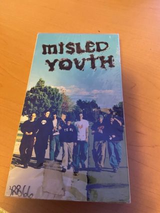 Vintage Zero Misled Youth Skateboard Vhs Tape Thomas