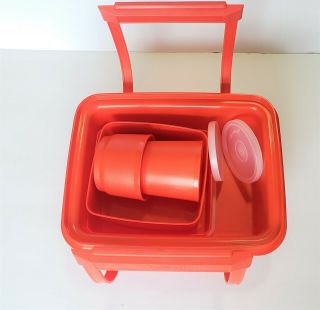 Vintage Tupperware Pack N Carry Lunch Box 3