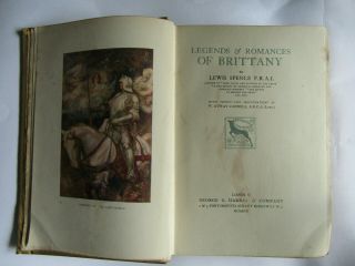 Legends and Romances of Brittany by Lewis Spence Illustrated Otway Cannell 1917 2