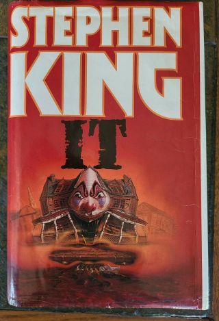 It By Stephen King (first Uk Edition,  Hodder & Stoughton,  Hardcover In Jacket)