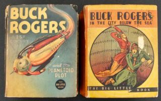 Buck Rogers In The City Below The Sea And The Planetoid Plot In Big Little Books