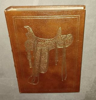 The Virginian Easton Press 1979 By Owen Wister Leather Bound Book Classic