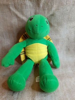 Franklin The Turtle Talking Plush Vtg W/shell No Accessories Green Guc