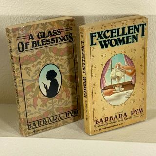 Vintage Barbara Pym: A Glass Of Blessings (1980) And Women (1978)