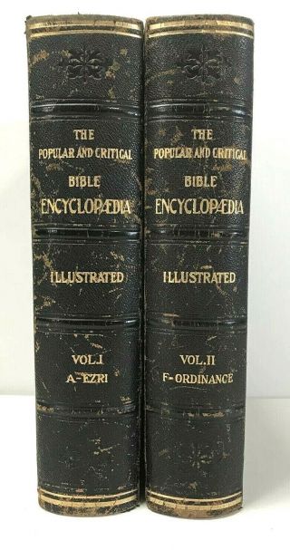 The Popular And Critical Bible Encyclopedia Vols.  I - Ii Samuel Fallows - 1913