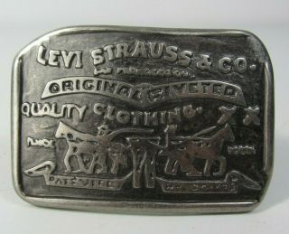 Levi Strauss & Co.  Belt Buckle Quality Clothing