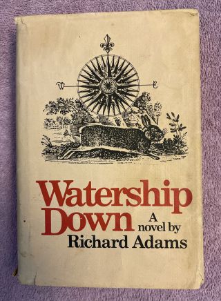 Richard Adams Watership Down - 1st Ed.  (1972) Scarce In Rare Dust Jacket