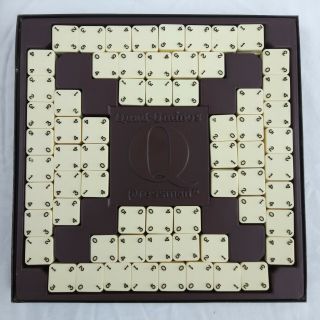 1978 Quad - ominos Domino Tile Board Game Pressman Makers Of Triominos Vintage 2