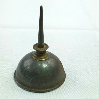 Small Vintage Miniature Metal Oil Can Mini Oiler