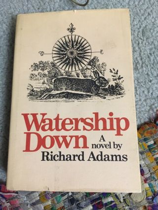 1972 Watership Down Book By Richard Adams Isbn: 0 - 02 - 70030 - 3