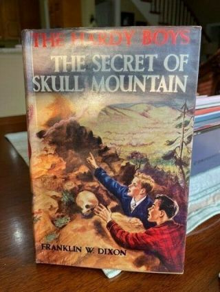 Vintage 1948 Book,  The Hardy Boys The Secret Of Skull Mountain By Franklin Dixon